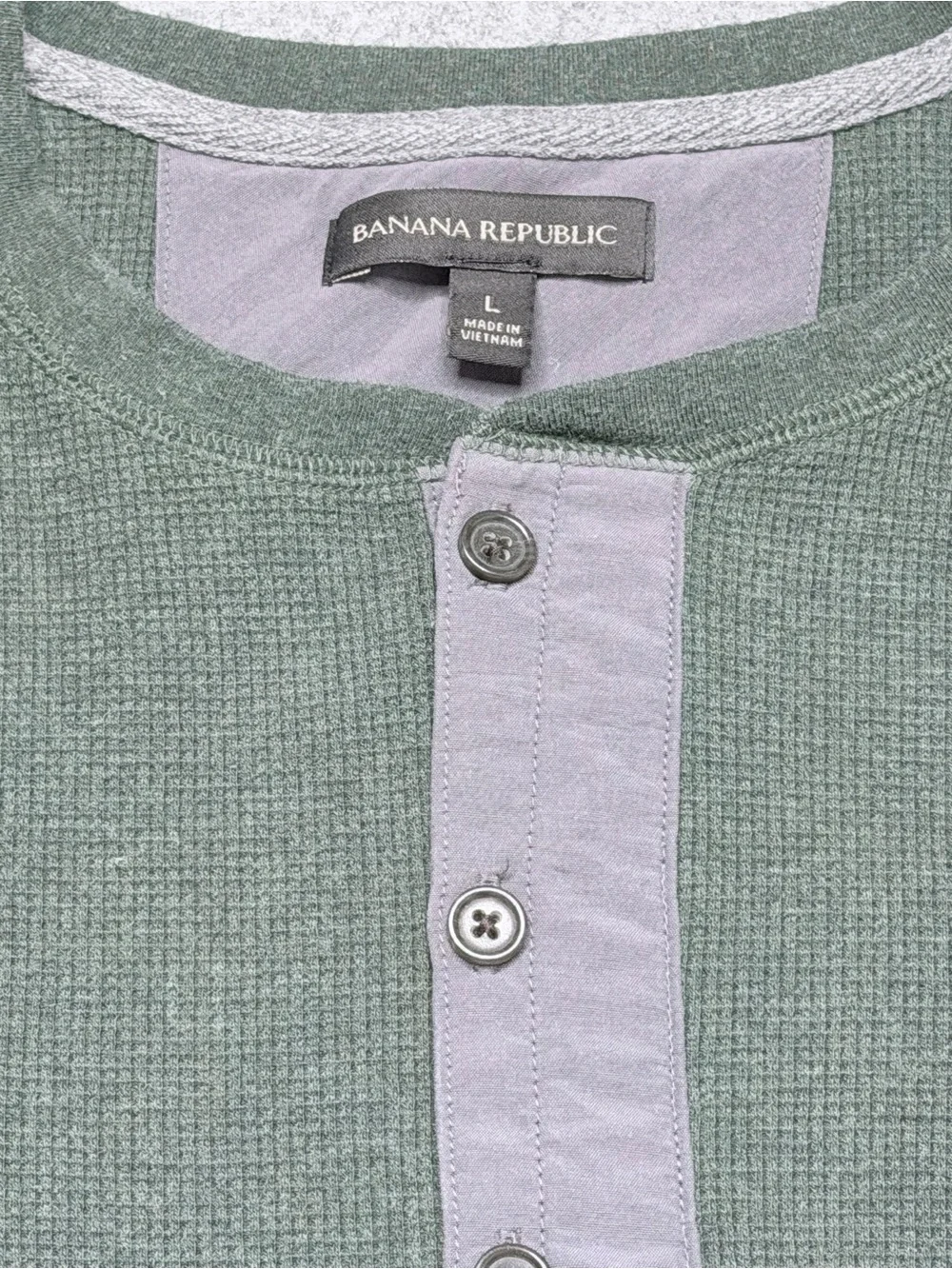 Banana Republic soft waffle